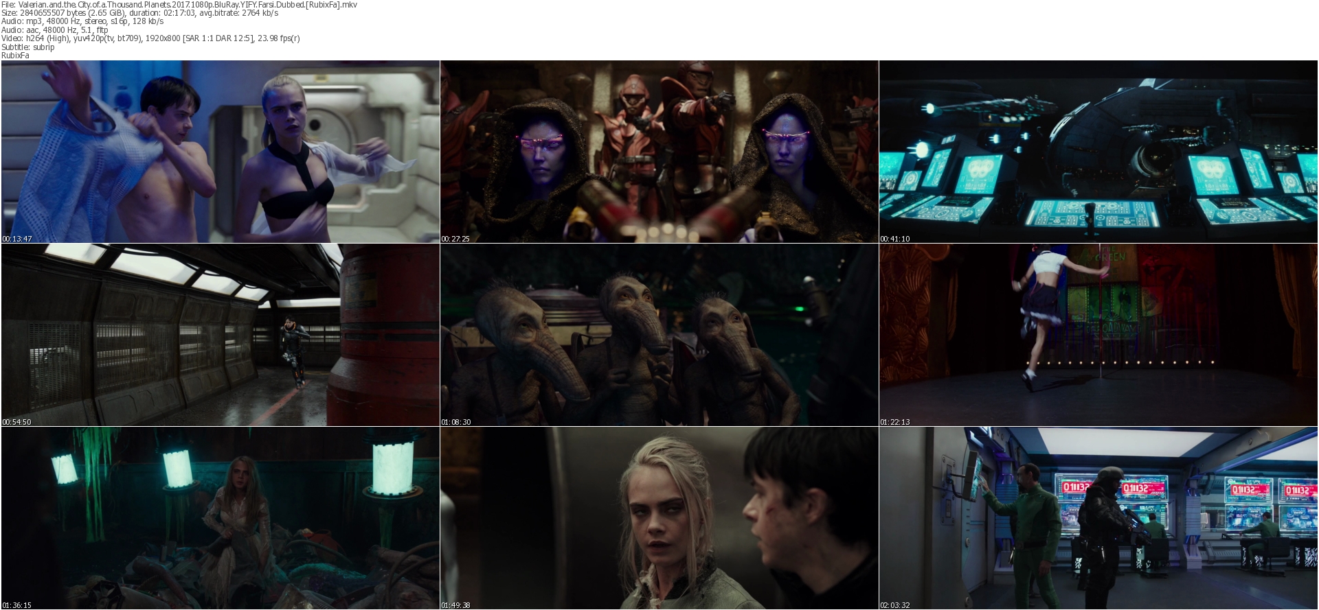 دانلود فیلم Valerian and the City of a Thousand Planets 2017 دوبله فارسی
